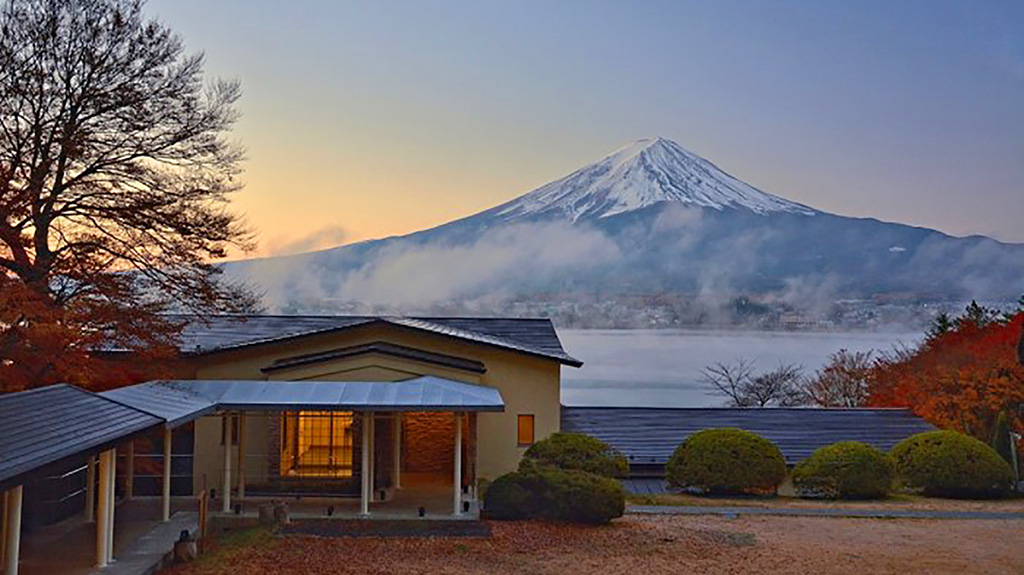 霊峰富士を望む絶景の宿